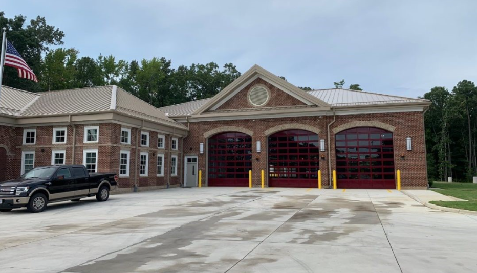 Fire Station Depends on Lightning Protection System