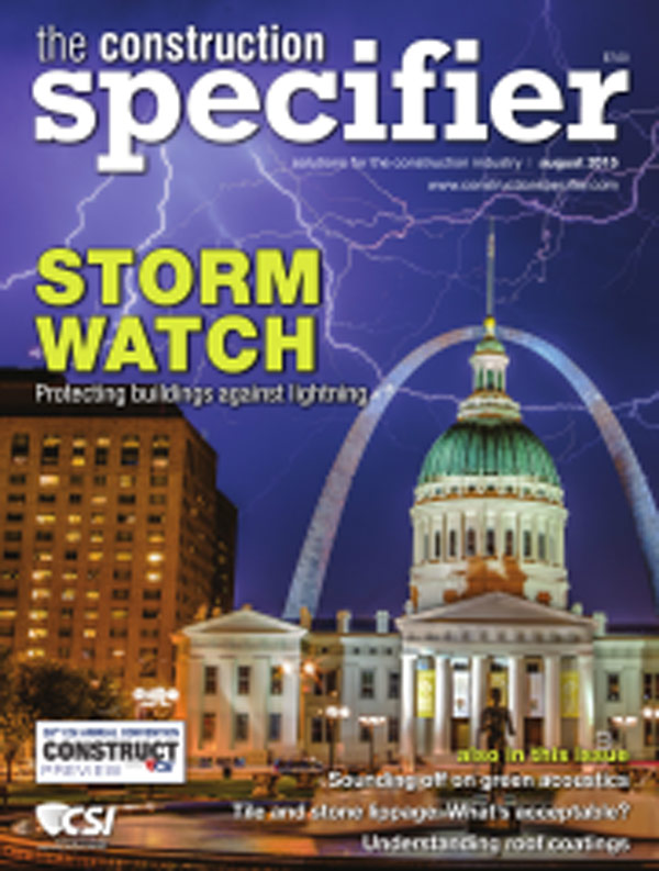 ECLE FEATURED IN CONSTRUCTION SPECIFIER MAGAZINE